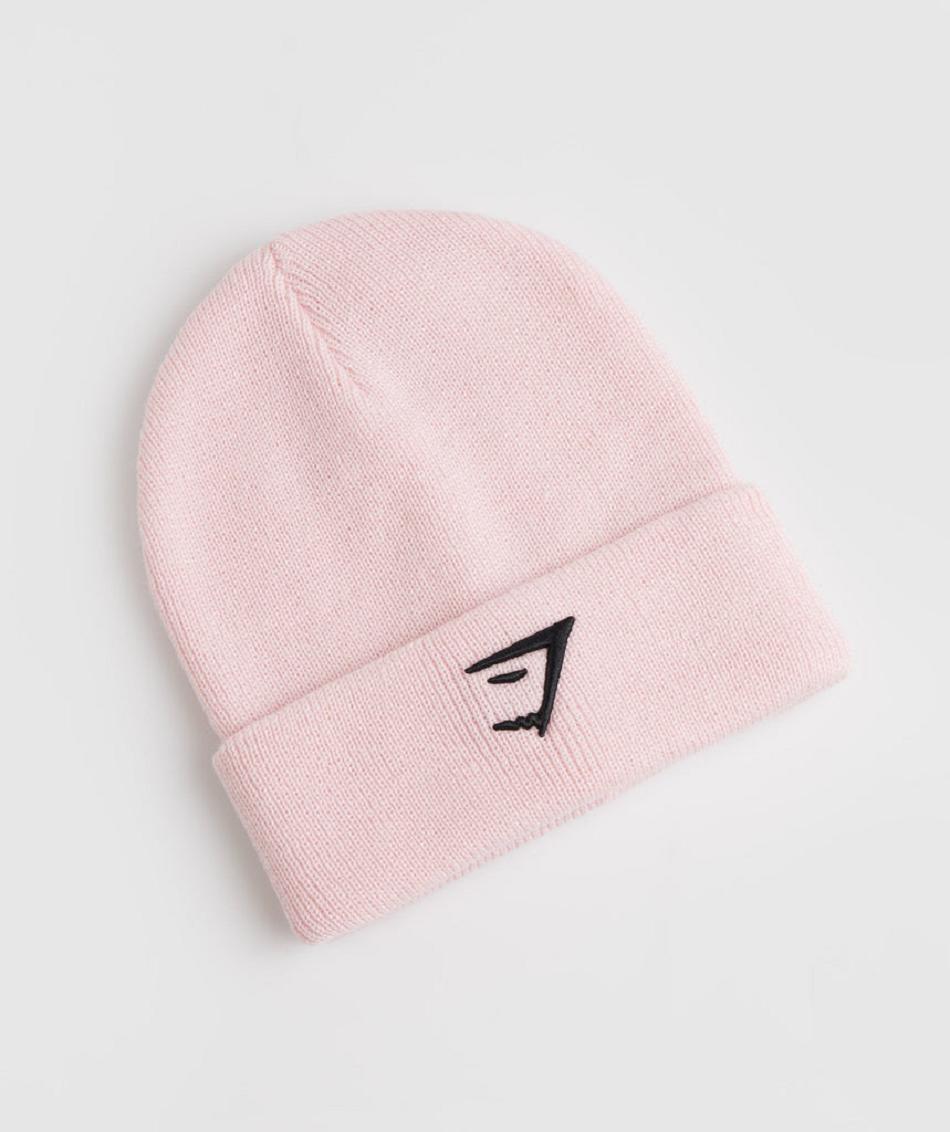 καπελα Gymshark Sharkhead Beanie γυναικεια ροζ | GR_TC3126