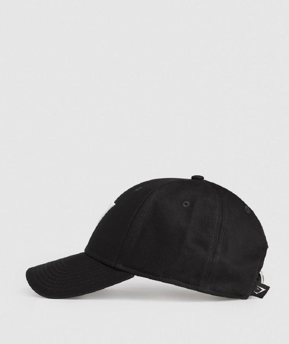 καπελα Gymshark Sharkhead Cap γυναικεια μαυρα | GR_YJ9902