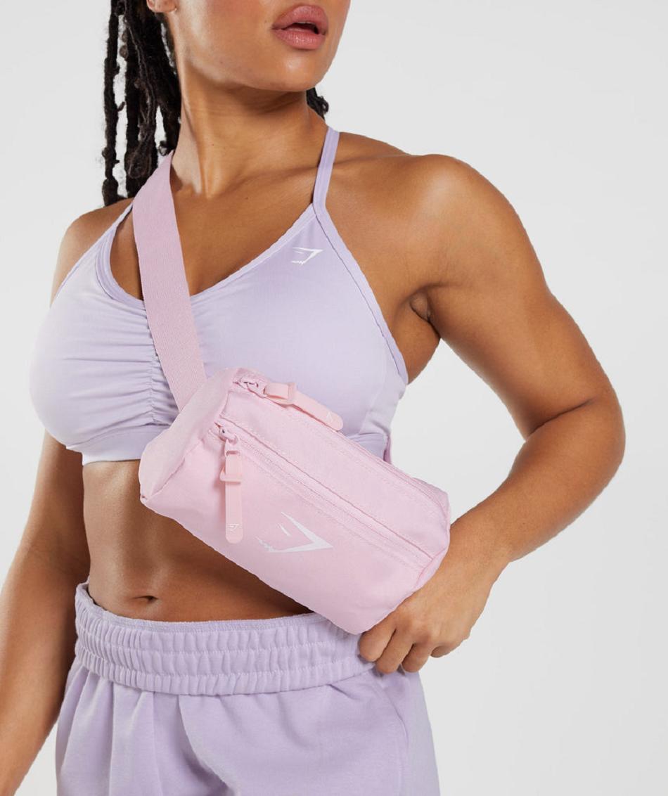 Τσαντεσ Gymshark Sharkhead Cross Body γυναικεια ροζ | GR_KO8784