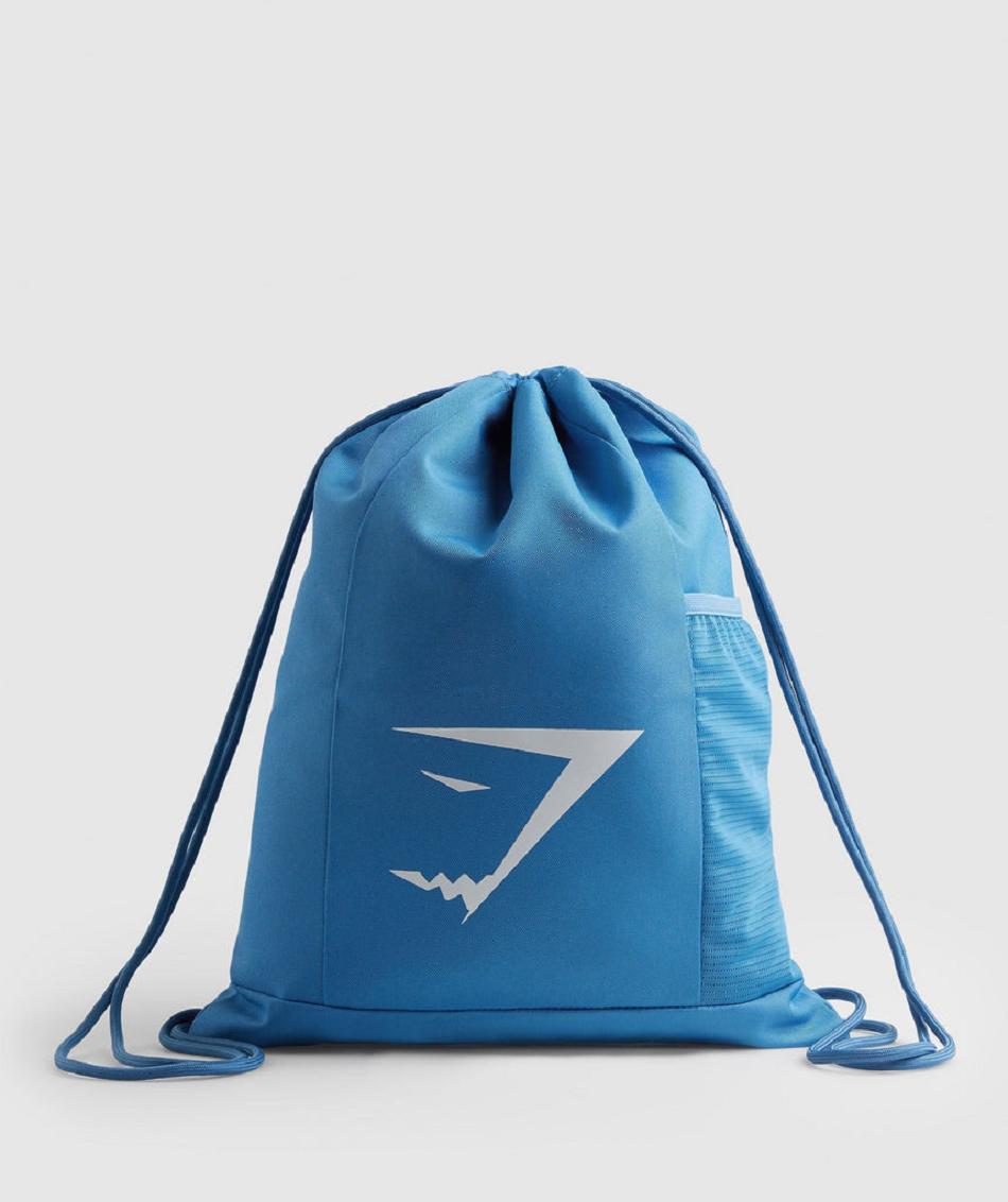 Τσαντεσ Gymshark Sharkhead Gymsack γυναικεια μπλε | GR_S1710
