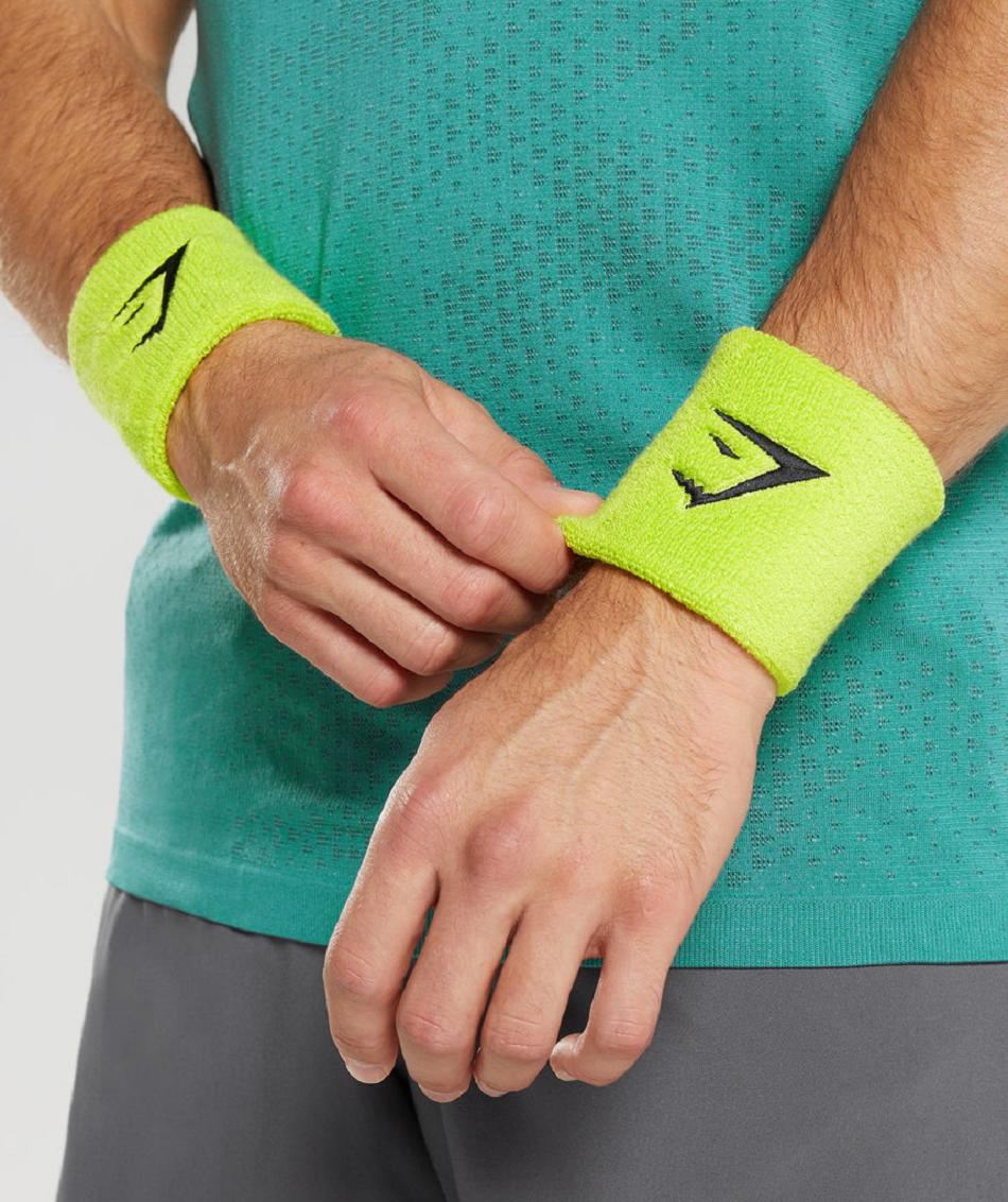 Εξοπλισμός Gymshark Sharkhead Sweat Bands γυναικεια πρασινο | GR_R5815