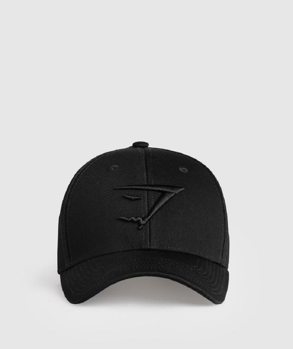 καπελα Gymshark Sharkhead ανδρικα μαυρα | GR_IM2903