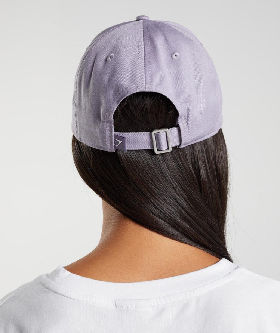 καπελα Gymshark Sharkhead ανδρικα μωβ | GR_TH3030