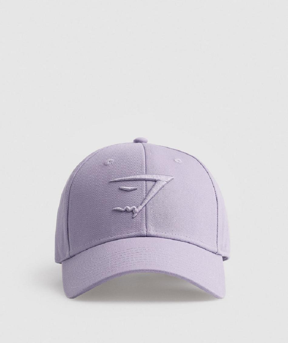 καπελα Gymshark Sharkhead ανδρικα μωβ | GR_TH3030