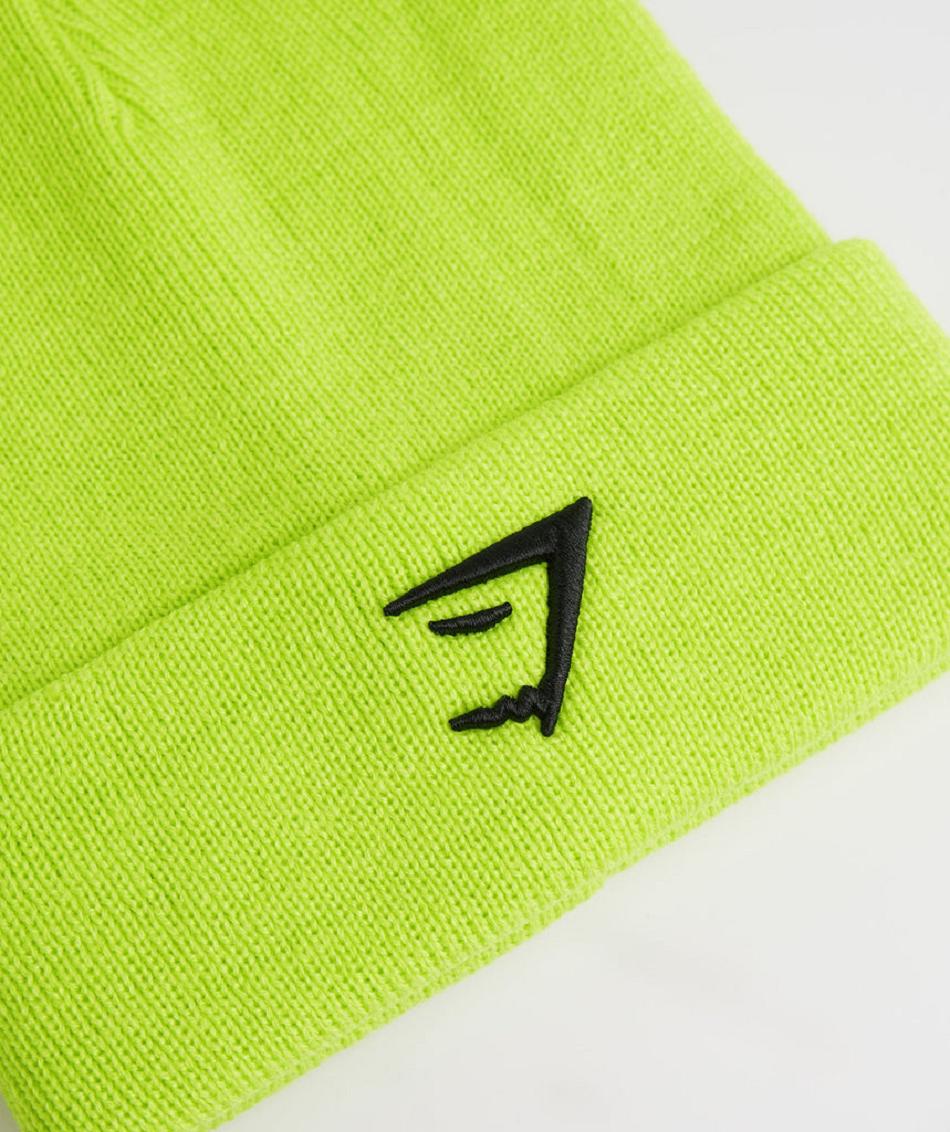 καπελα Gymshark Sharkhead ανδρικα πρασινο | GR_ZI3150