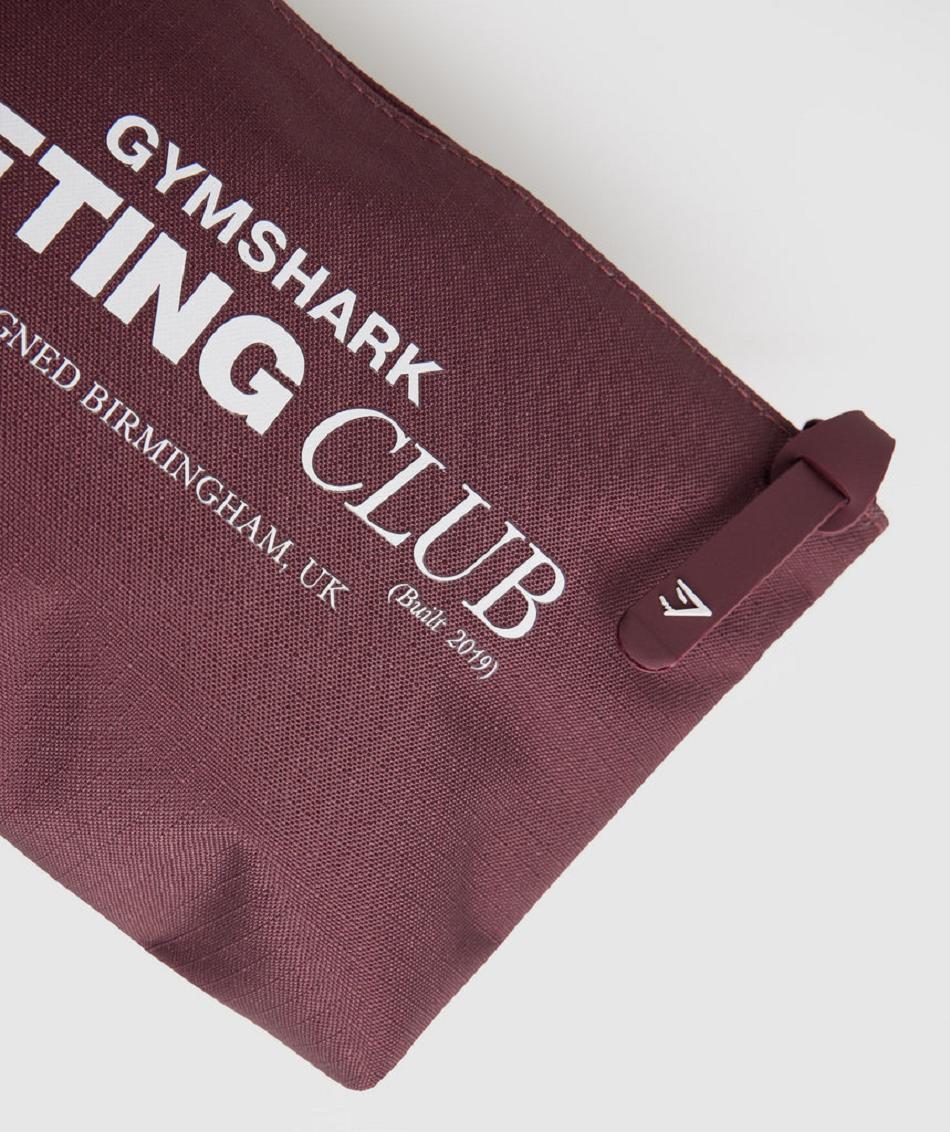 Τσαντεσ Gymshark Social Club Cosmetic Bag γυναικεια ροζ καφε | GR_MI4059