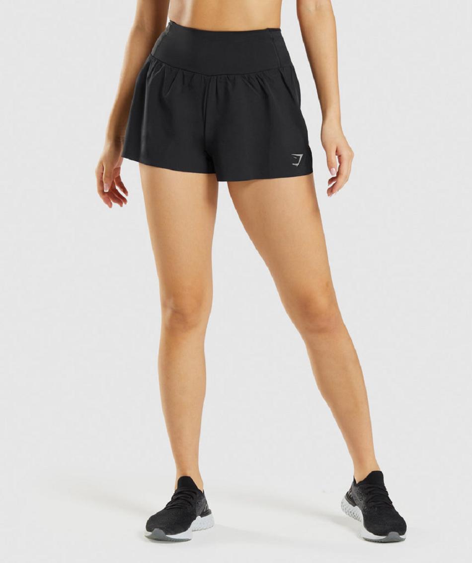 Σορτσ Gymshark Speed γυναικεια μαυρα | GR_S7600