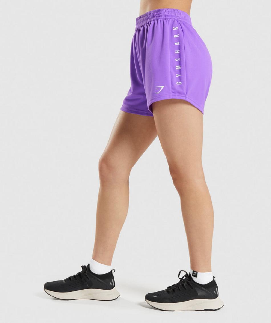 Σορτσ Gymshark Sport Loose γυναικεια ανοιχτο μωβ | GR_ED9229