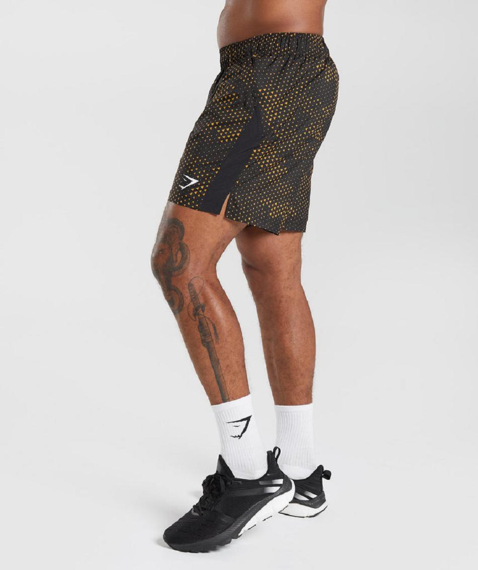 Σορτσ Gymshark Sport ανδρικα κίτρινα | GR_TG6220