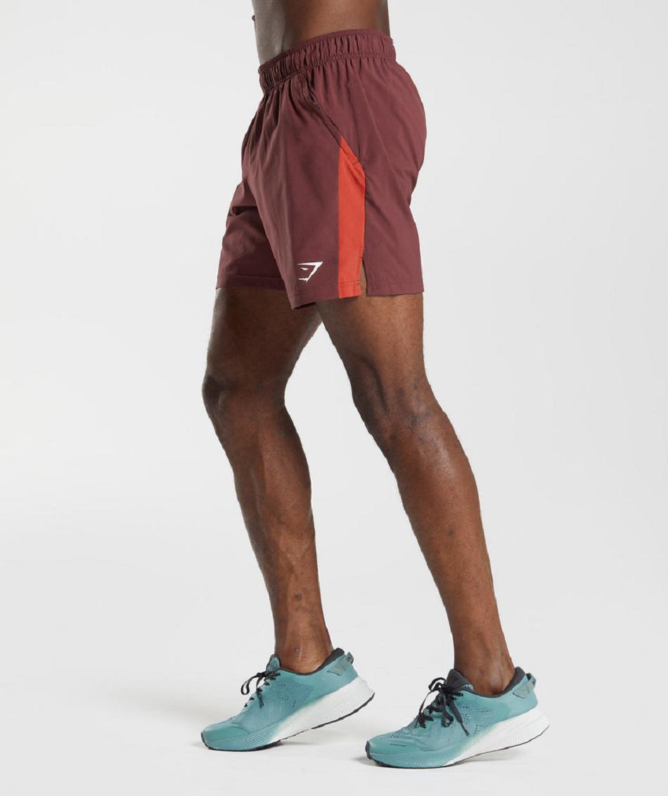 Σορτσ Gymshark Sport ανδρικα μπορντο κοκκινα | GR_V3898