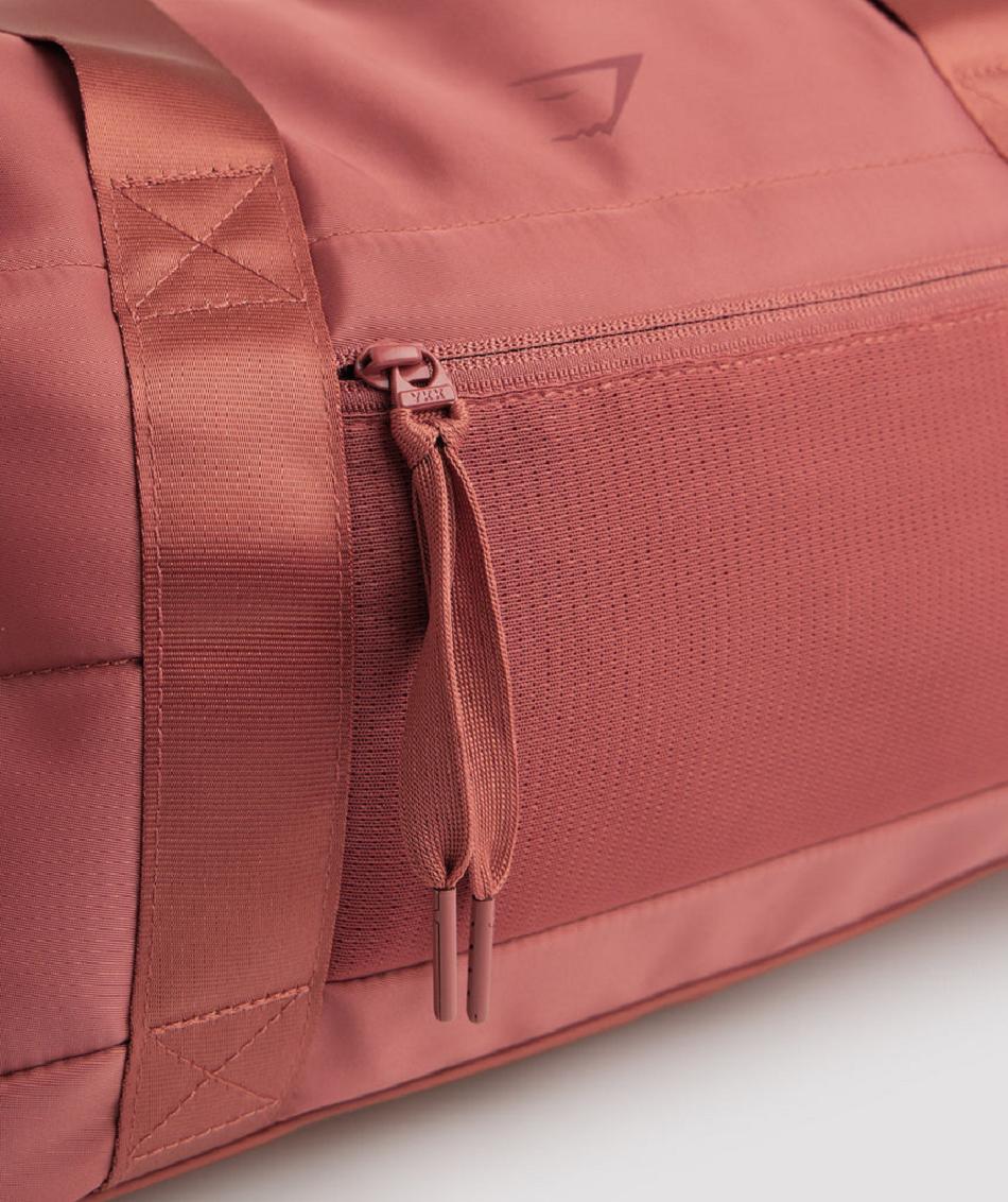 Τσαντεσ Gymshark Studio Gym Bag γυναικεια ροζ καφε | GR_O2240