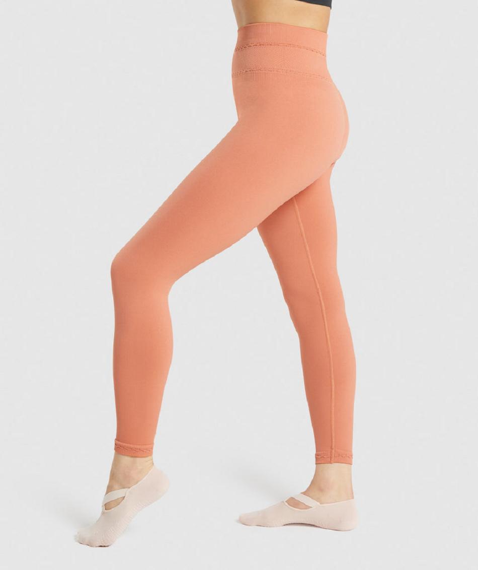 Κολαν Gymshark Studio γυναικεια πορτοκαλι | GR_S2902