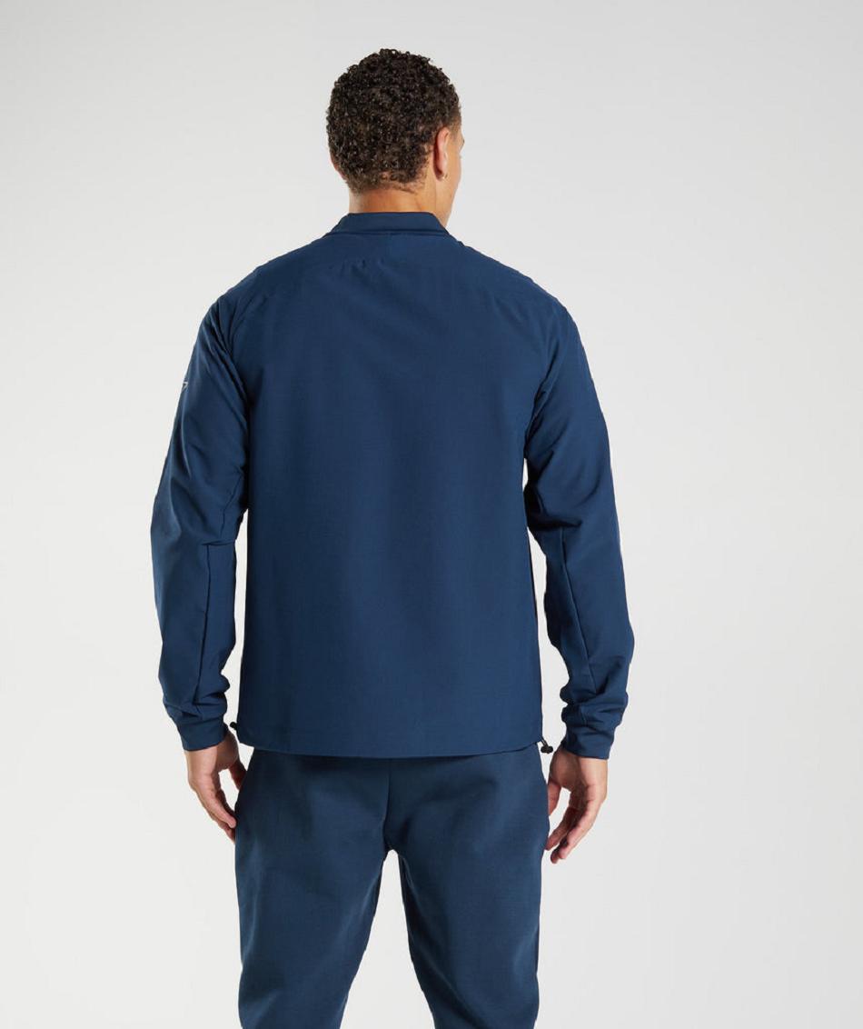 Μπουφαν Gymshark Studio ανδρικα σκουρο μπλε | GR_CG8400