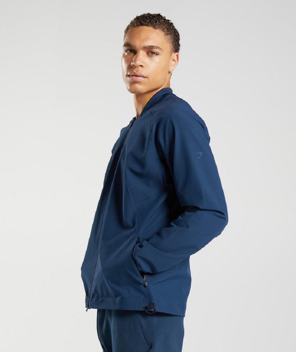 Μπουφαν Gymshark Studio ανδρικα σκουρο μπλε | GR_CG8400