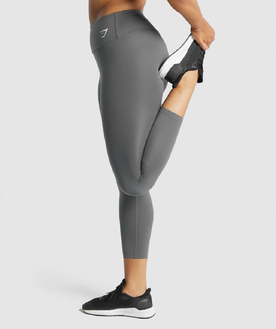 Κολαν Gymshark Training 7/8 γυναικεια γκρι | GR_K4212