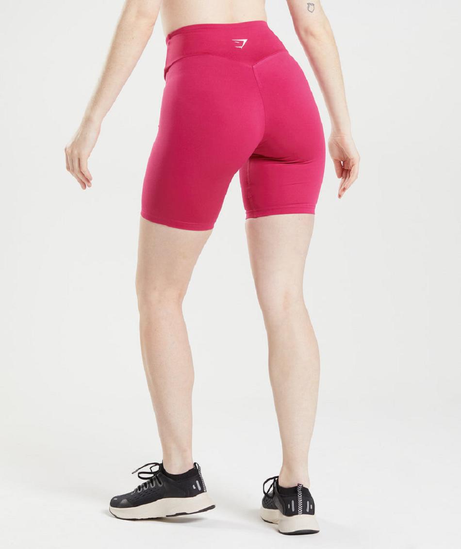 Σορτσ Gymshark Training Cycling γυναικεια ροζ | GR_V7530