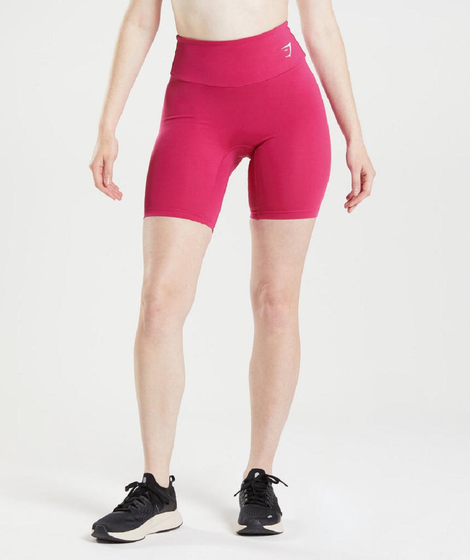 Σορτσ Gymshark Training Cycling γυναικεια ροζ | GR_V7530
