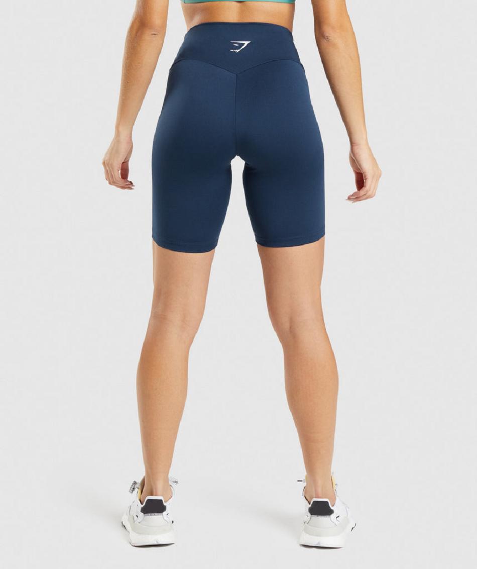 Σορτσ Gymshark Training Cycling γυναικεια σκουρο μπλε | GR_ED3471