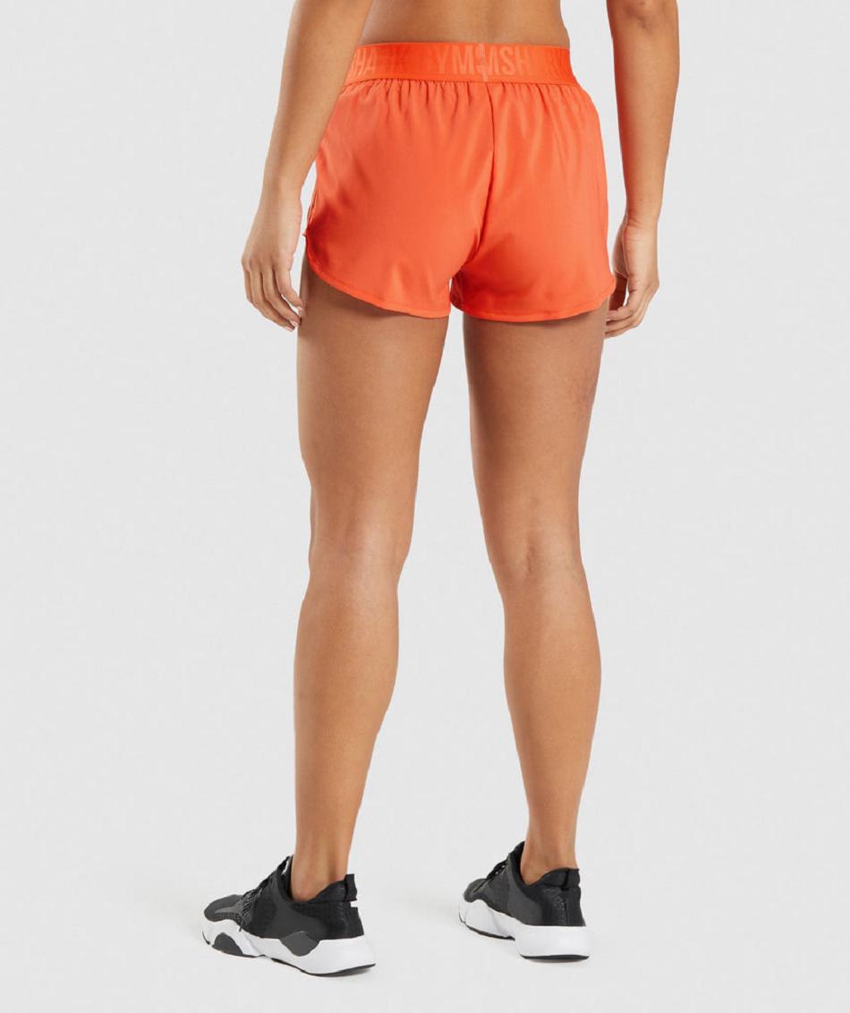 Σορτσ Gymshark Training Loose Fit γυναικεια πορτοκαλι | GR_IM2722