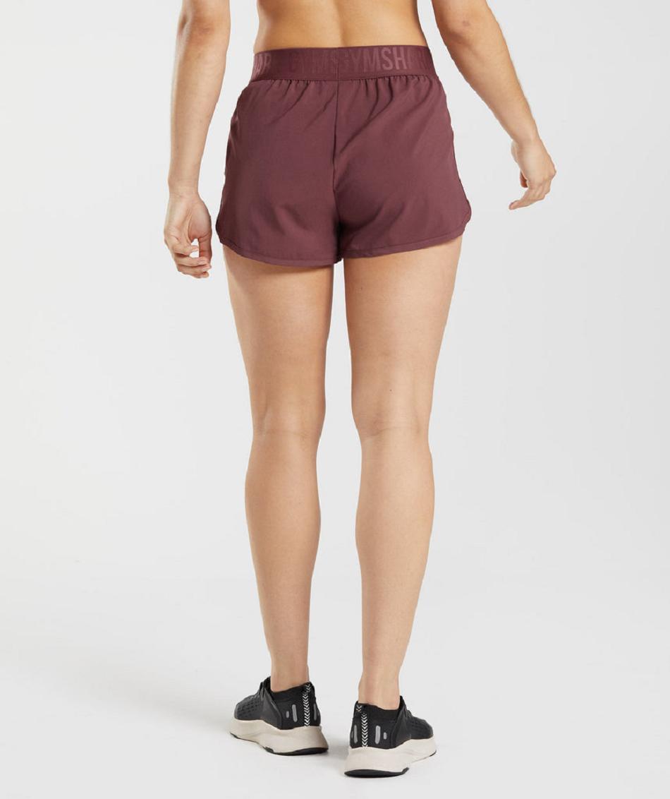 Σορτσ Gymshark Training Loose Fit γυναικεια ροζ καφε | GR_BH5424