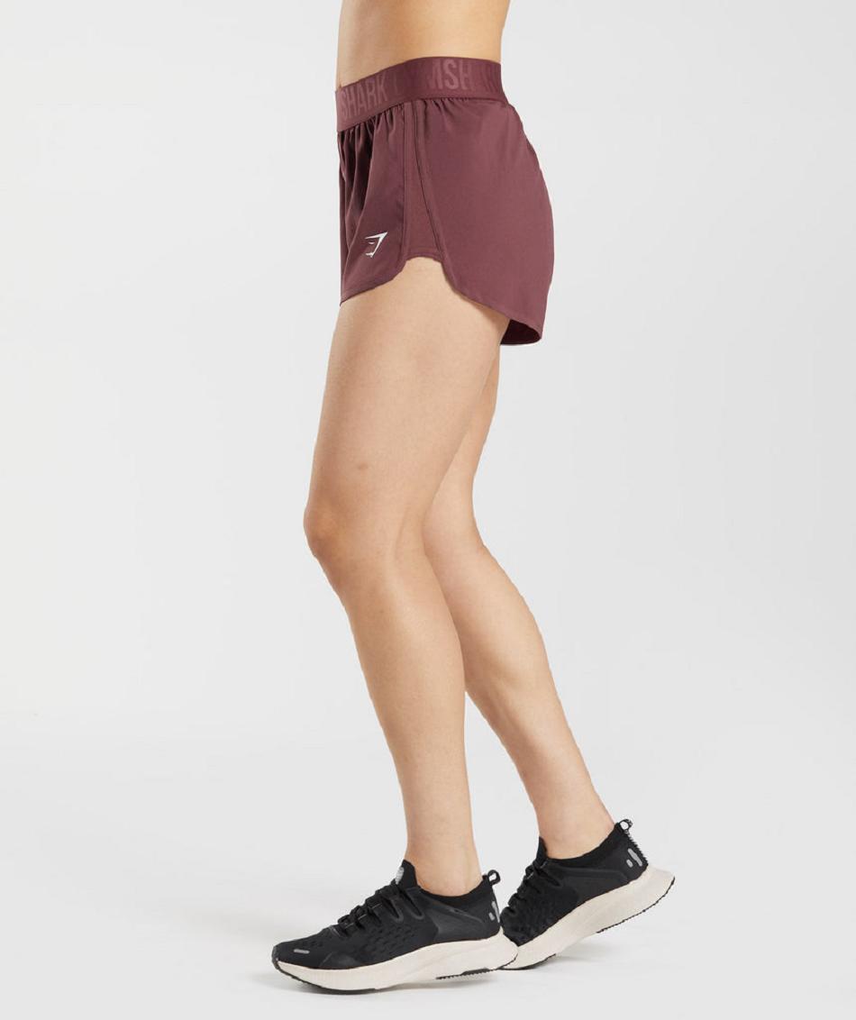 Σορτσ Gymshark Training Loose Fit γυναικεια ροζ καφε | GR_BH5424