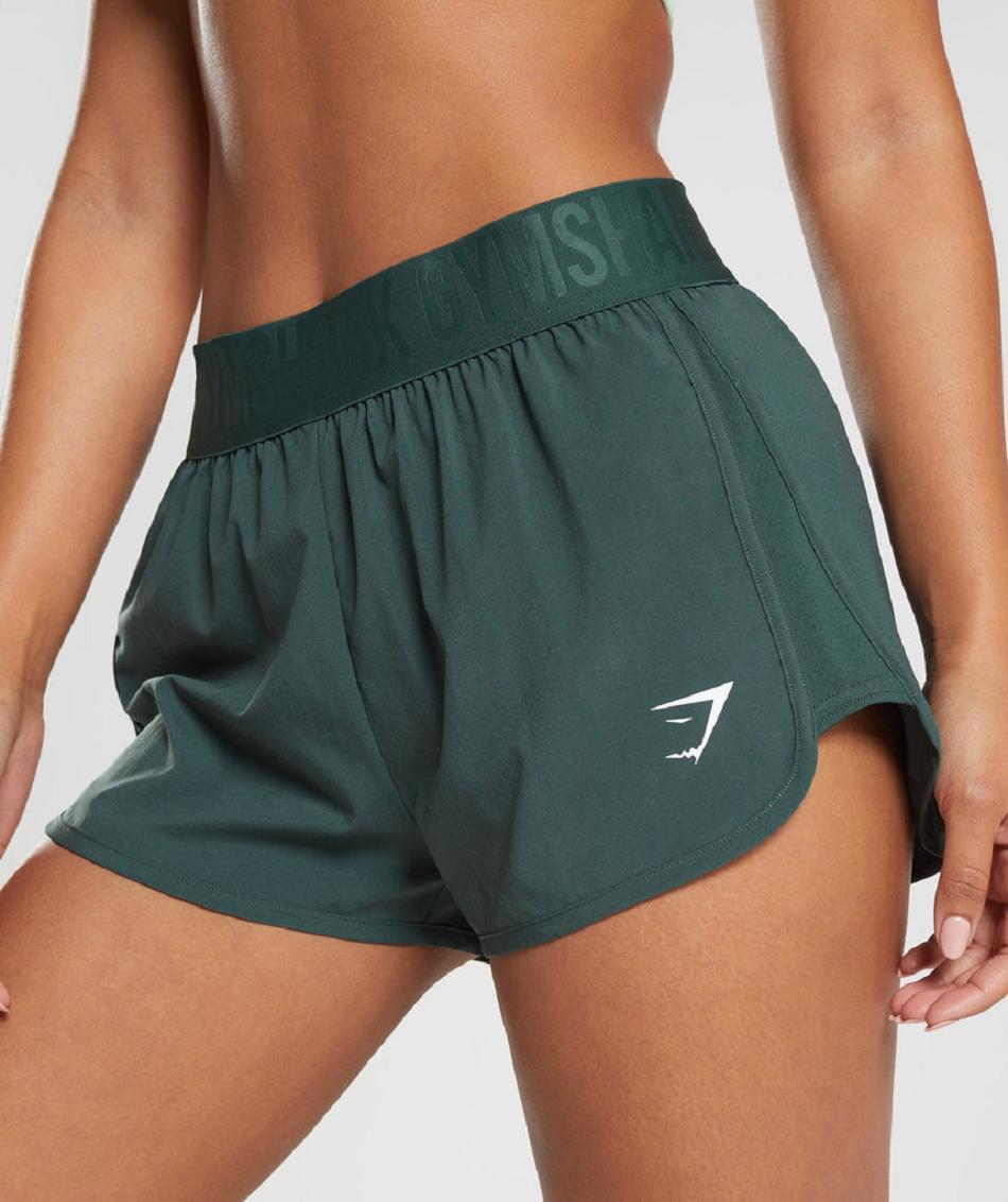 Σορτσ Gymshark Training Loose Fit γυναικεια οψιάνος πρασινο | GR_CR5898