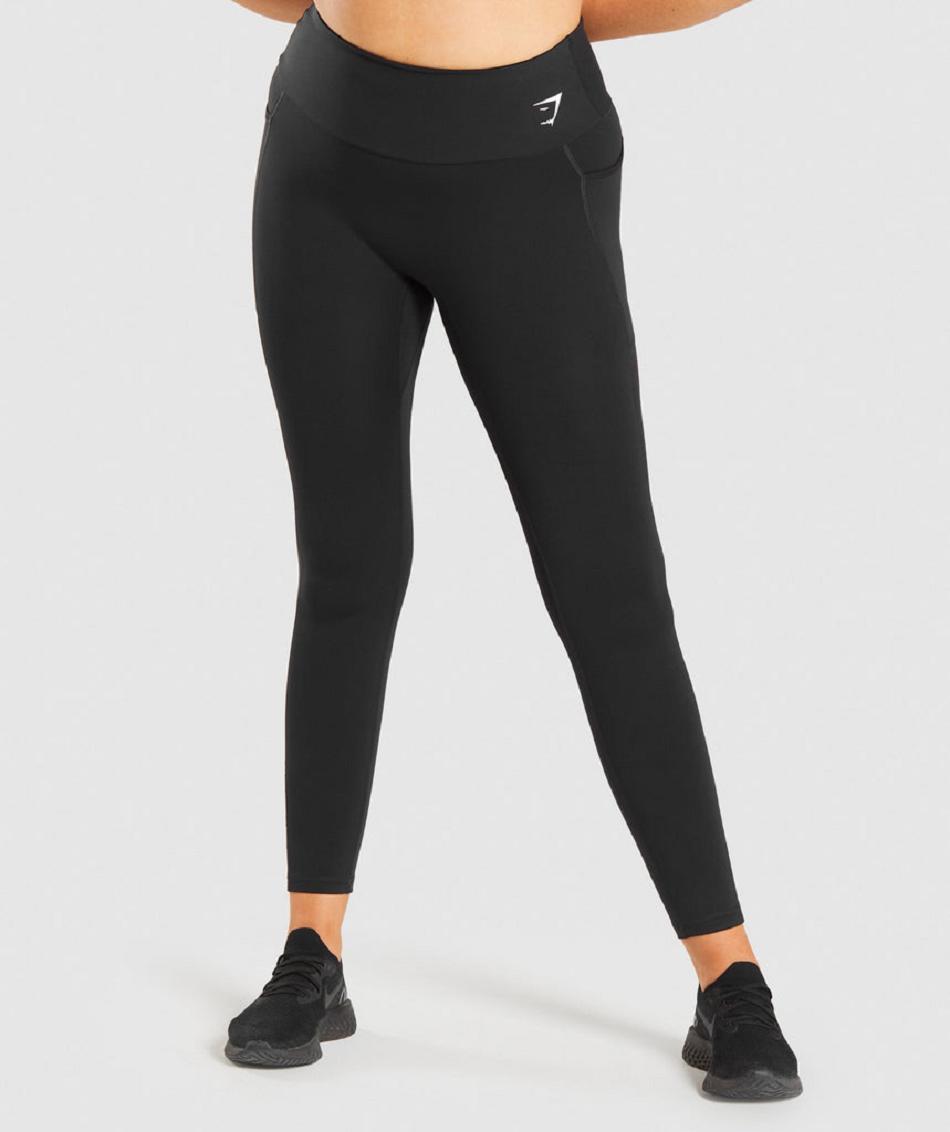 Κολαν Gymshark Training Mesh Pocket γυναικεια μαυρα | GR_TH7979