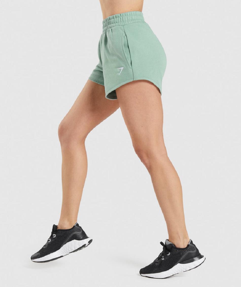 Σορτσ Gymshark Training Sweat γυναικεια μπλε | GR_AZ7059