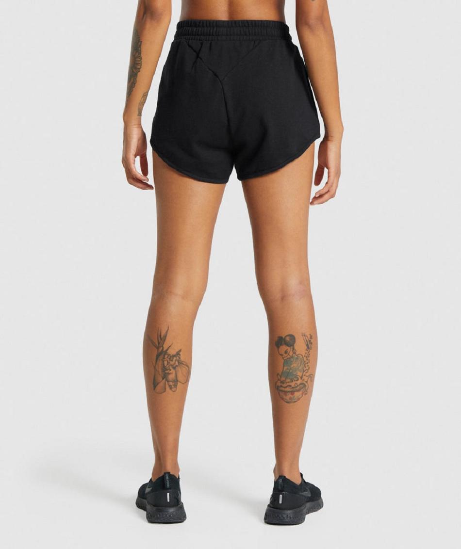 Σορτσ Gymshark Training Sweat γυναικεια μαυρα | GR_KO9608