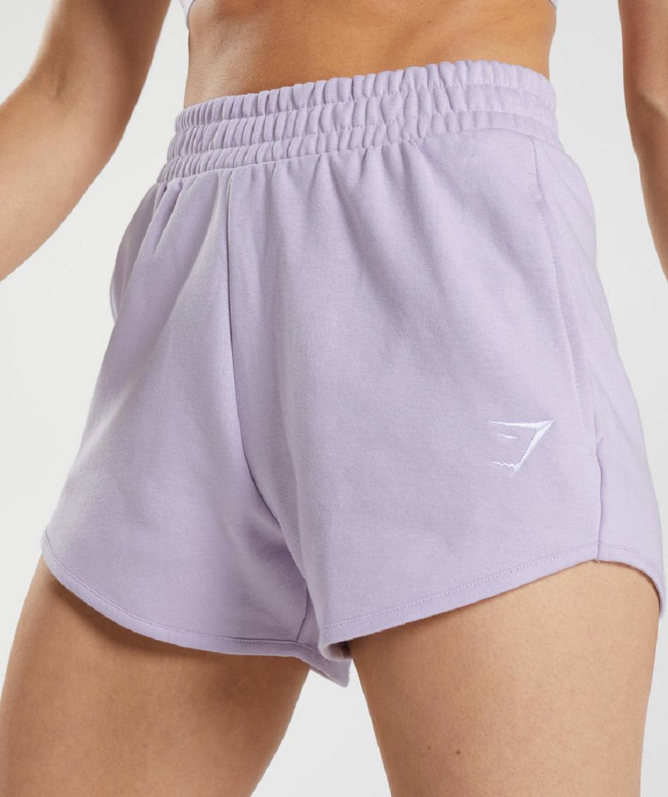 Σορτσ Gymshark Training Sweat γυναικεια μωβ | GR_TC2940