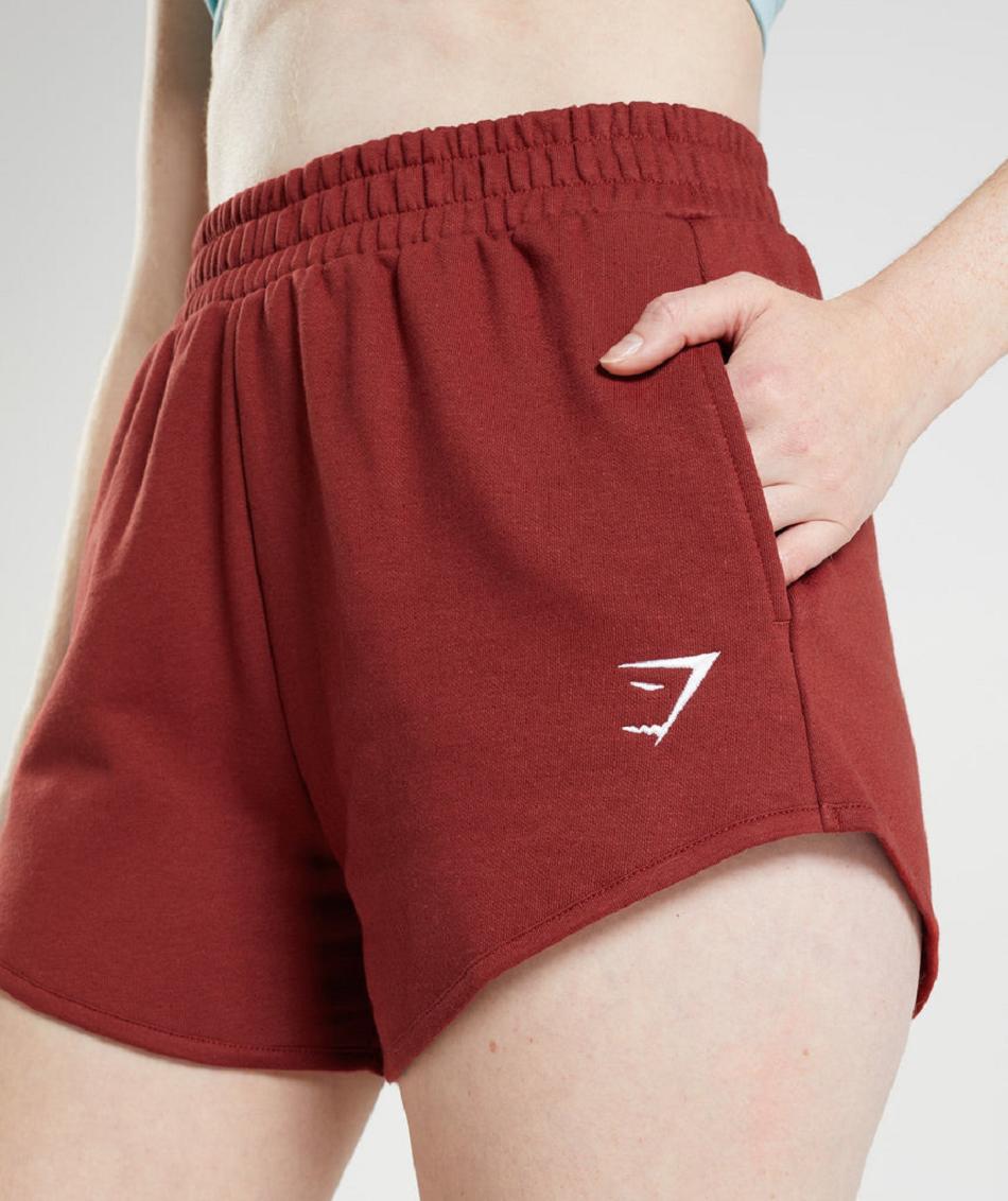 Σορτσ Gymshark Training Sweat γυναικεια κοκκινα | GR_VV6148