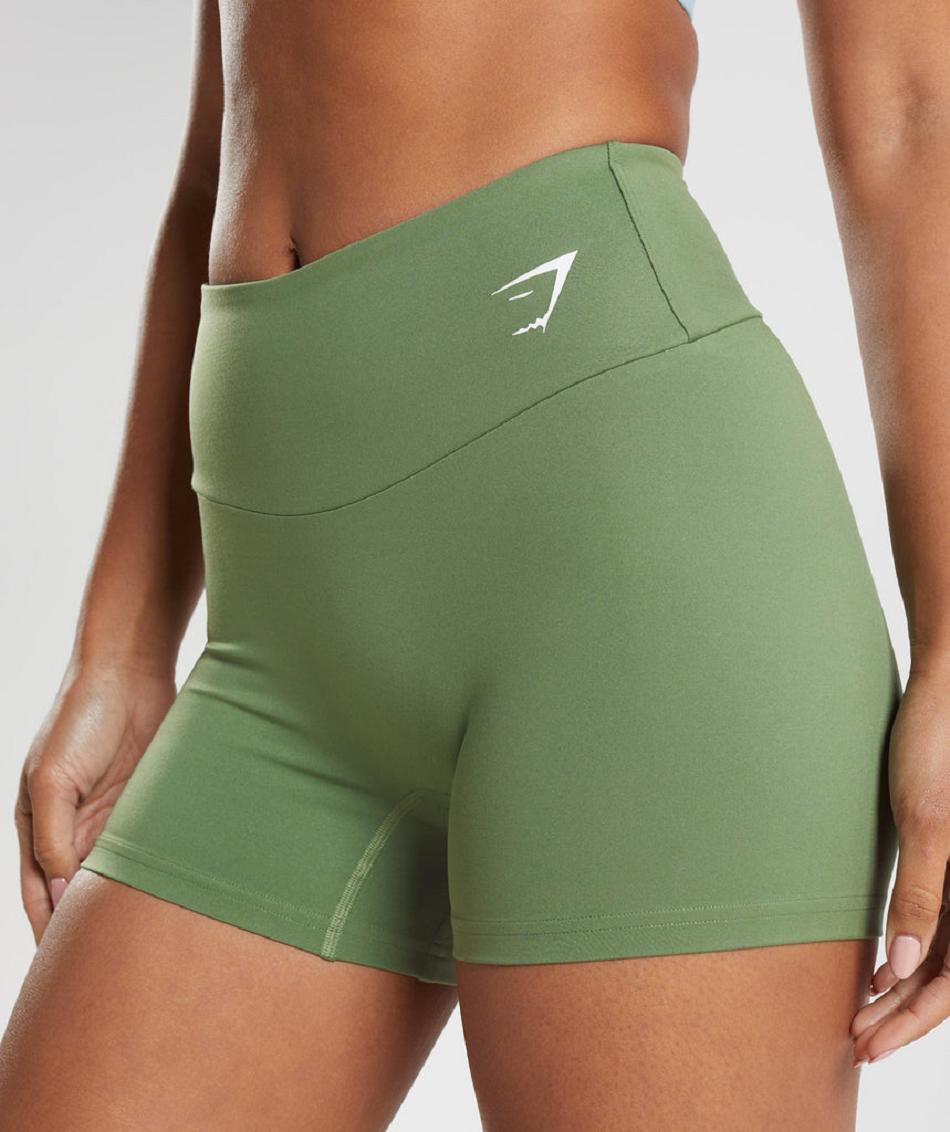Σορτσ Gymshark Training Tight γυναικεια πρασινο | GR_SG5169