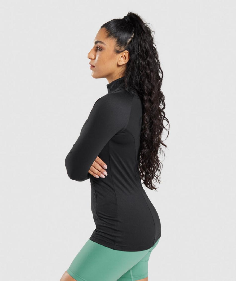Μπουφαν Gymshark Training γυναικεια μαυρα | GR_YJ1836