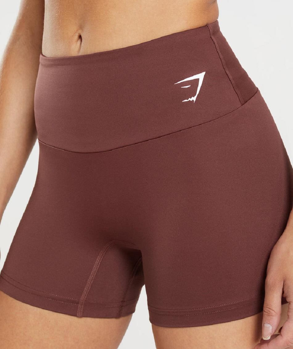 Σορτσ Gymshark Training γυναικεια ροζ καφε | GR_TC6529