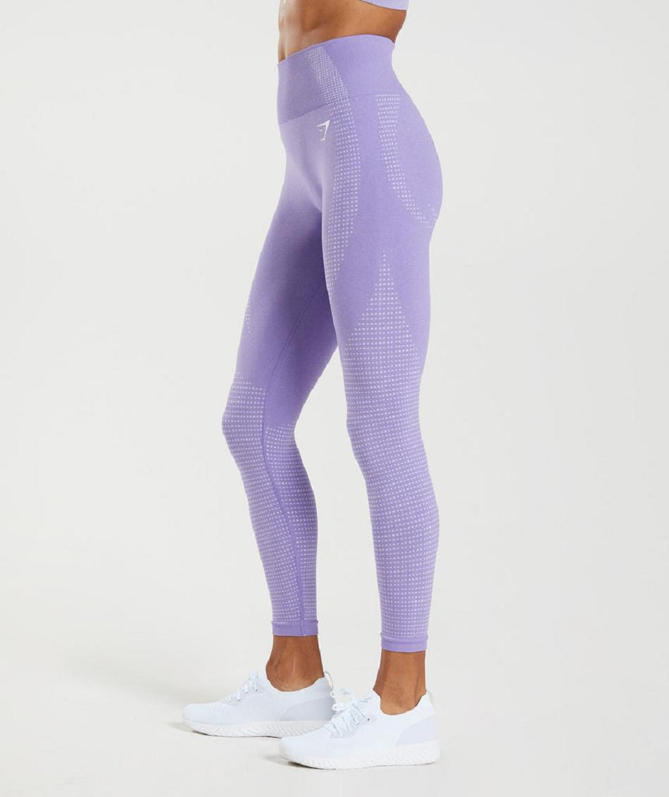 Κολαν Gymshark Vital Seamless 2.0 γυναικεια μωβ | GR_EP9203