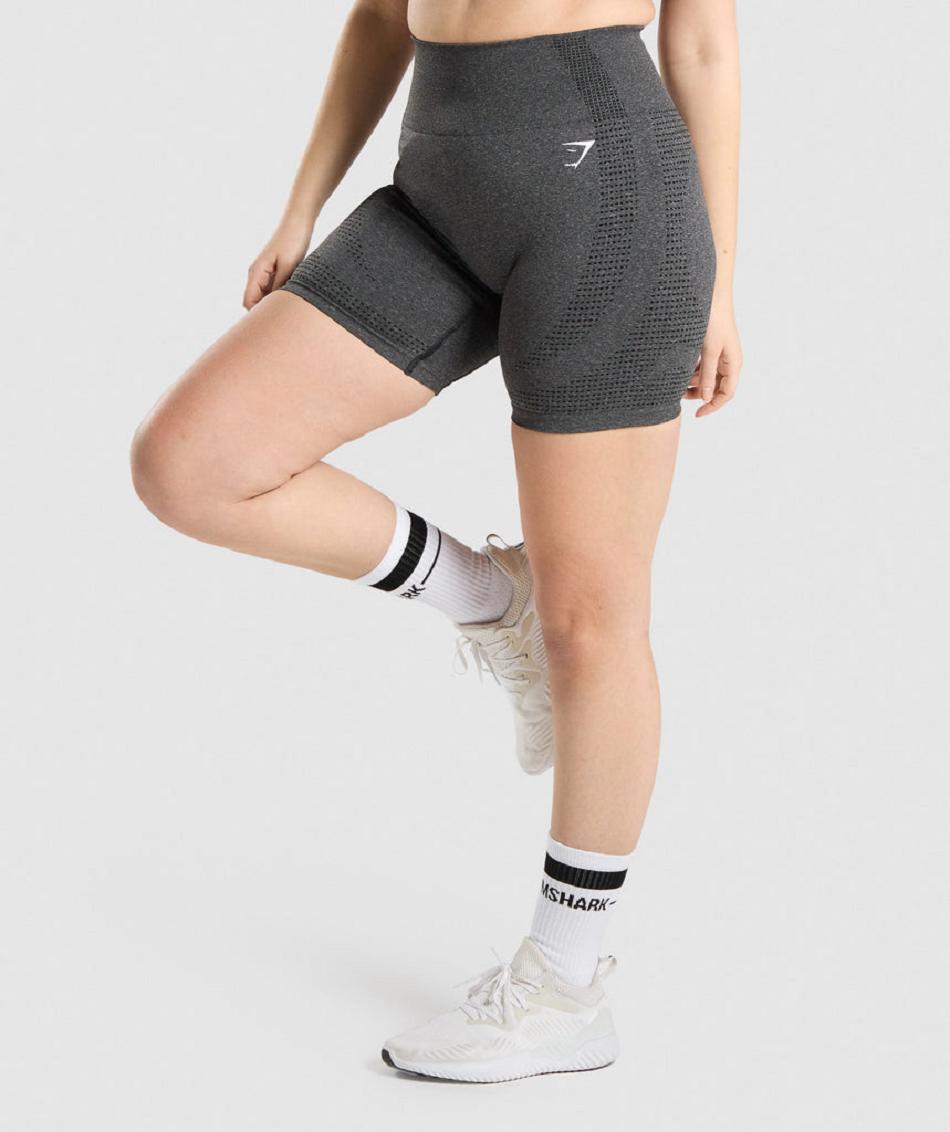 Σορτσ Gymshark Vital Seamless 2.0 γυναικεια γκρι | GR_QZ3251