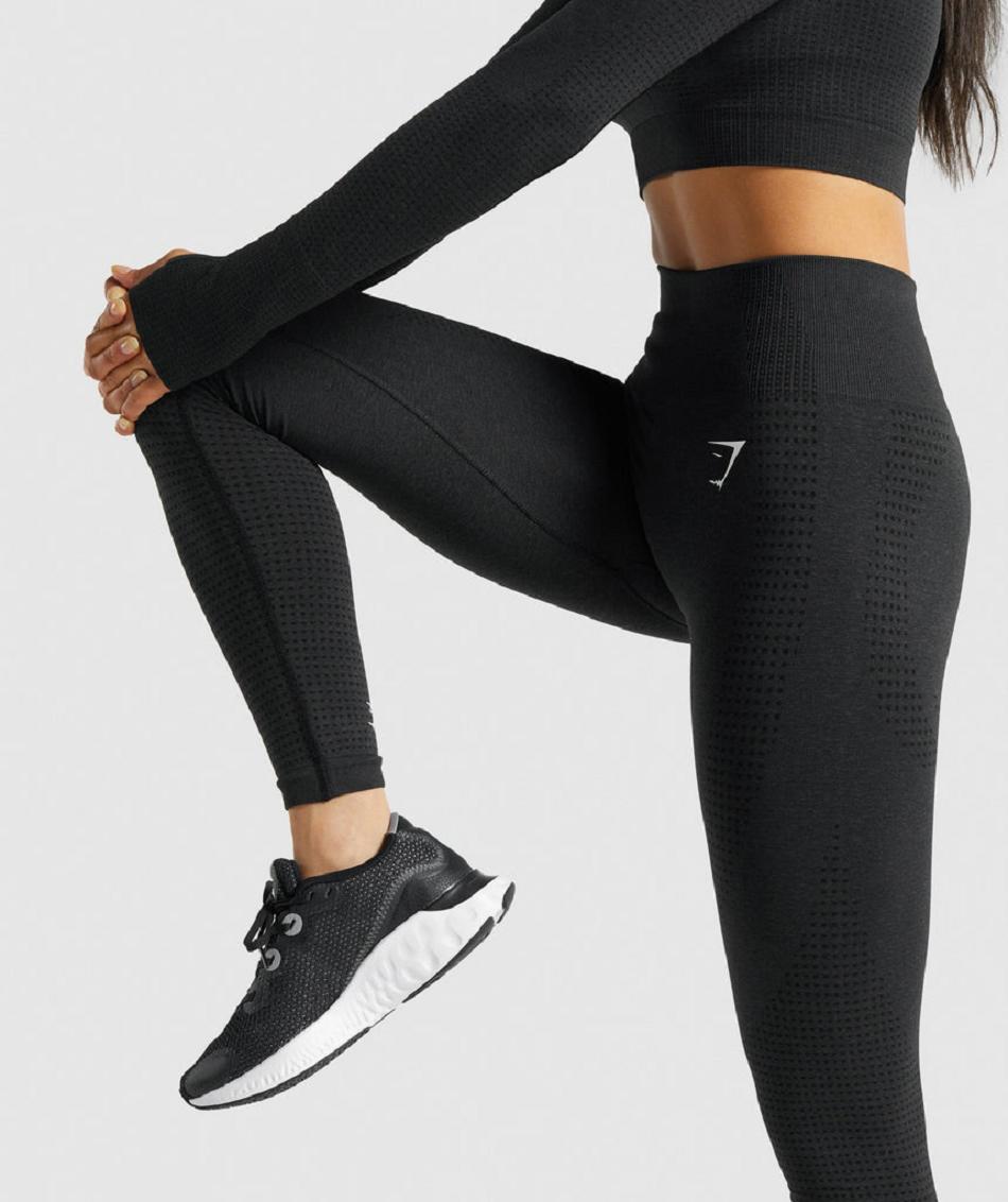 Κολαν Gymshark Vital Seamless 2.0 γυναικεια μαυρα | GR_UV7779