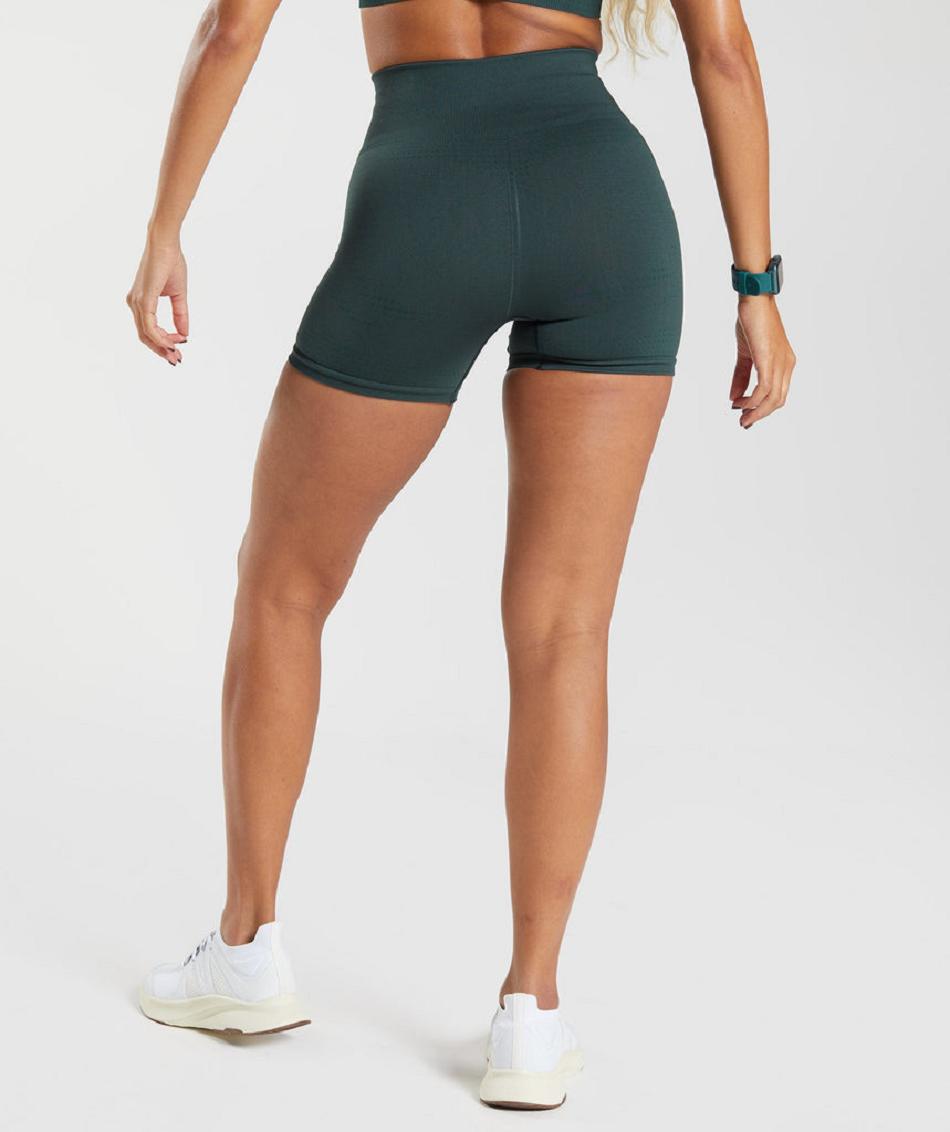Σορτσ Gymshark Vital Seamless 2.0 γυναικεια πρασινο | GR_XC6025