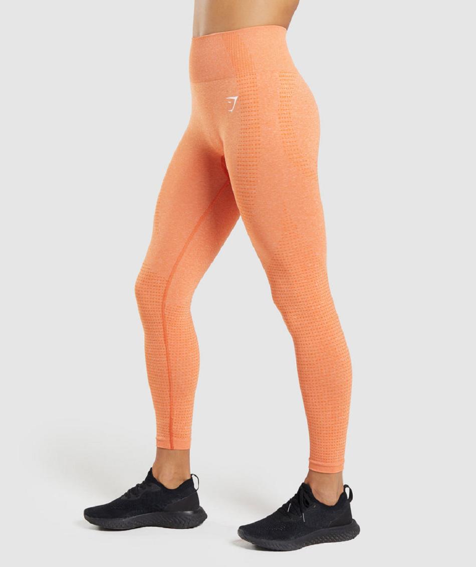 Κολαν Gymshark Vital Seamless 2.0 γυναικεια βερίκοκο πορτοκαλι | GR_QX3706