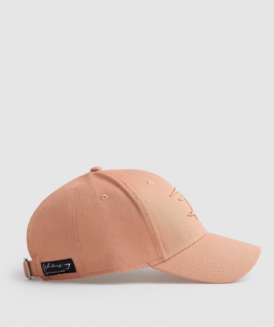 καπελα Gymshark Whitney Baseball Cap γυναικεια Μπεζ | GR_BH7440
