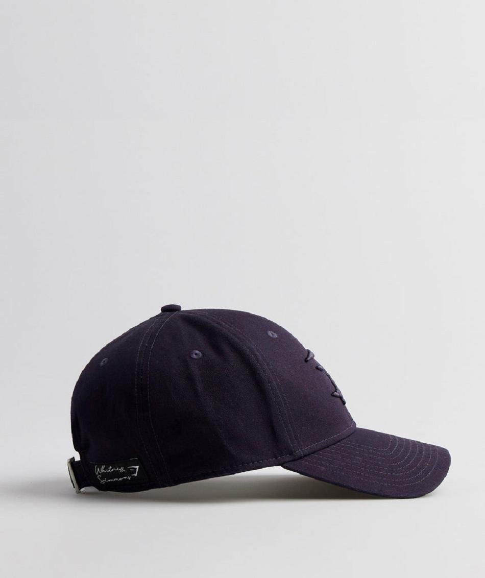 καπελα Gymshark Whitney Baseball Cap γυναικεια μπλε σκουρο σκουρο μπλε | GR_TH1765