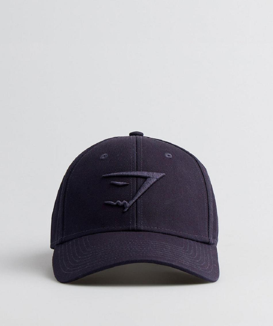 καπελα Gymshark Whitney Baseball Cap γυναικεια μπλε σκουρο σκουρο μπλε | GR_TH1765