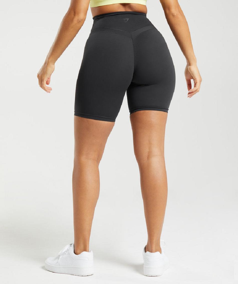 Σορτσ Gymshark Whitney Cycling γυναικεια μαυρα | GR_V4611