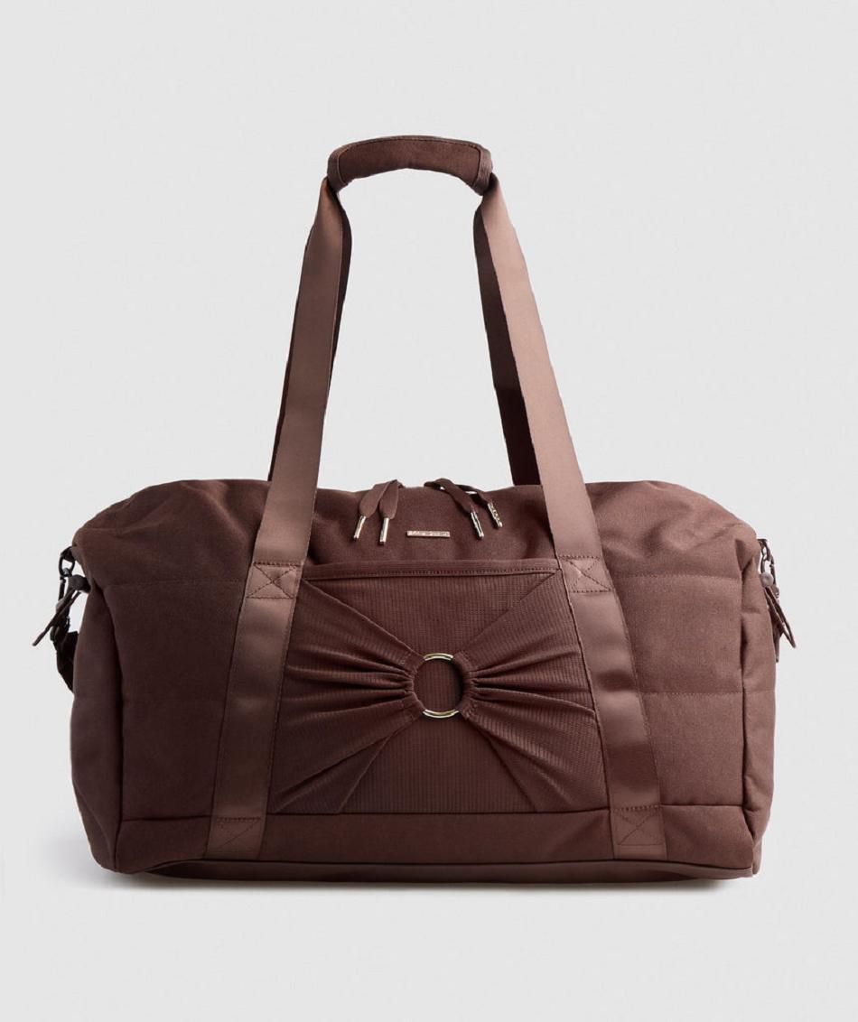 Τσαντεσ Gymshark Whitney Gym Bag γυναικεια καφε | GR_BH9114