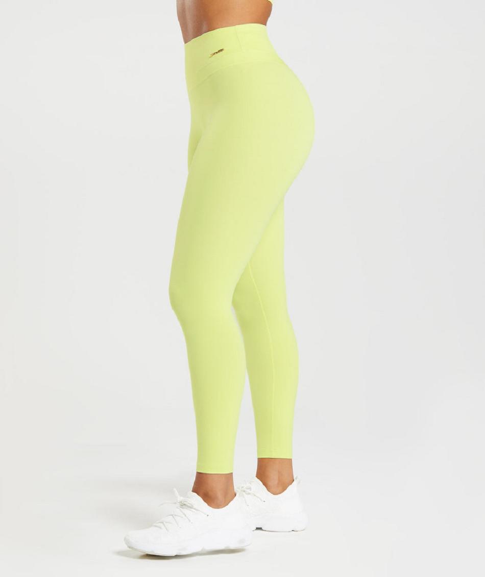 Κολαν Gymshark Whitney High Rise γυναικεια πρασινο | GR_KO9155