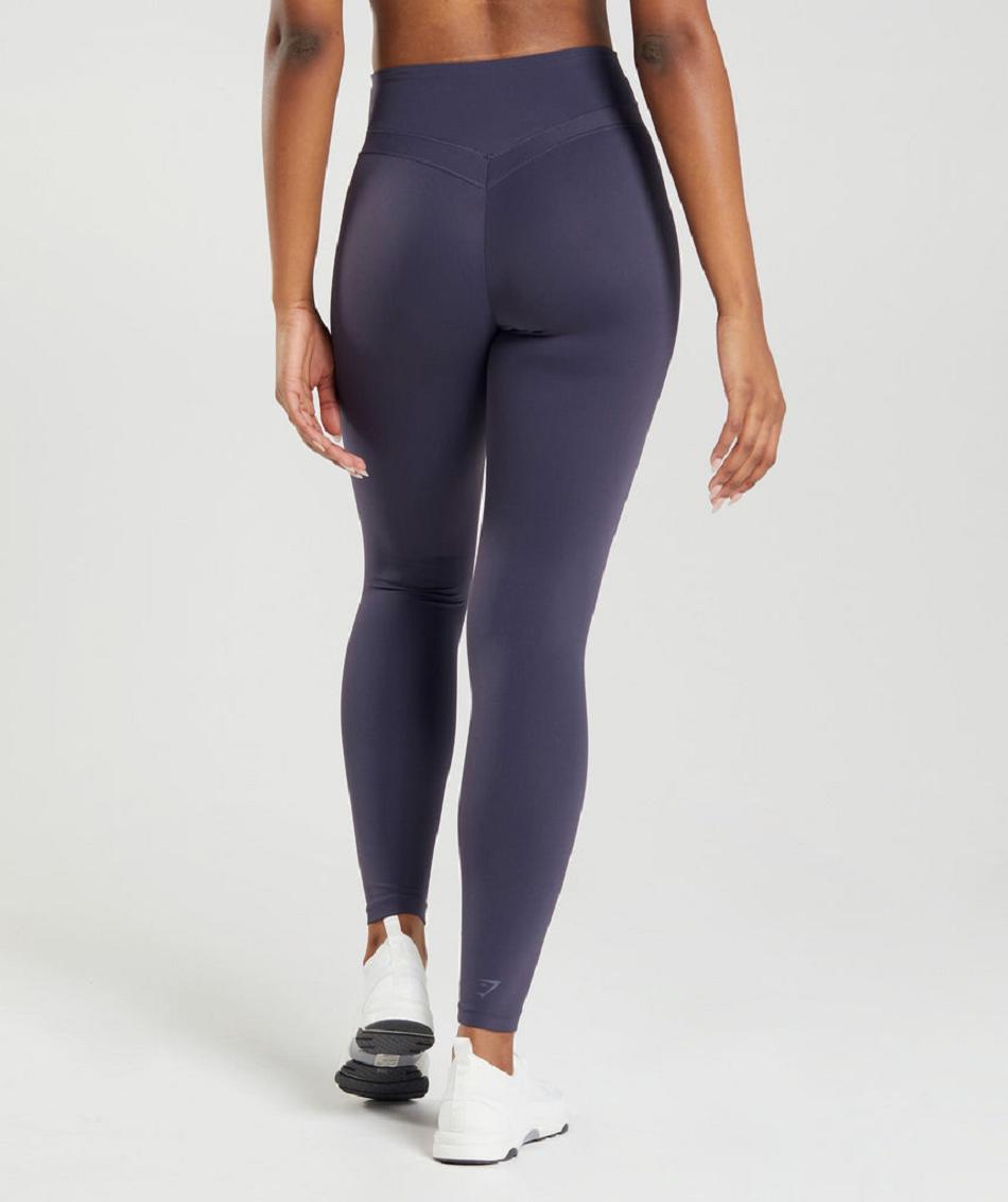 Κολαν Gymshark Whitney High Rise γυναικεια μπλε σκουρο σκουρο μπλε | GR_R1292