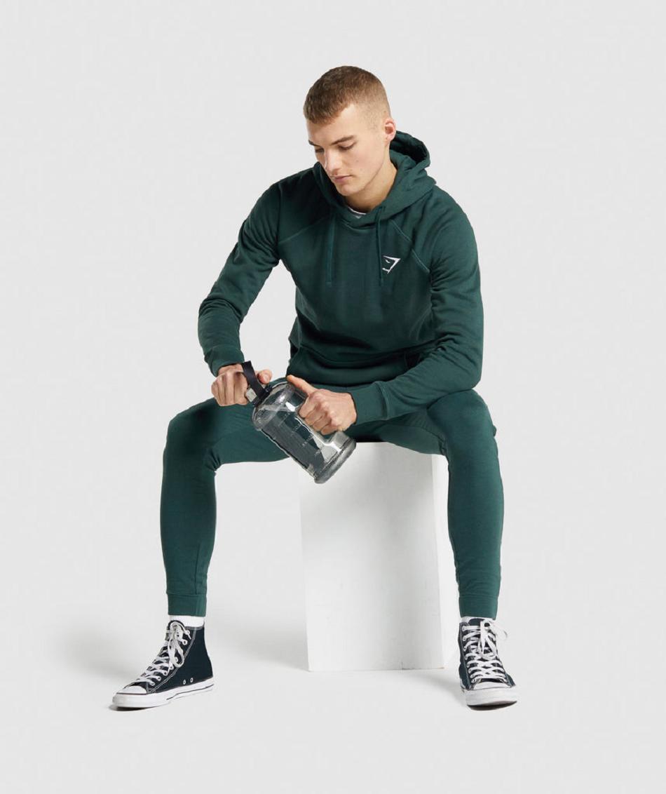 Μπουκάλια νερού Gymshark 44oz ανδρικα μαυρα | GR_Q1359