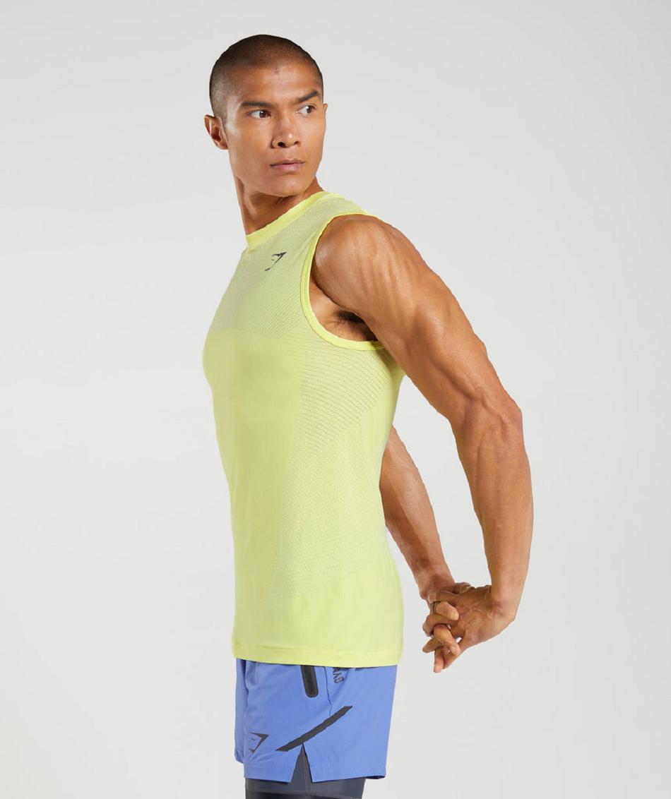 αμανικα μπλουζακια Gymshark Apex Seamless ανδρικα πρασινο ασπρα | GR_YJ4239