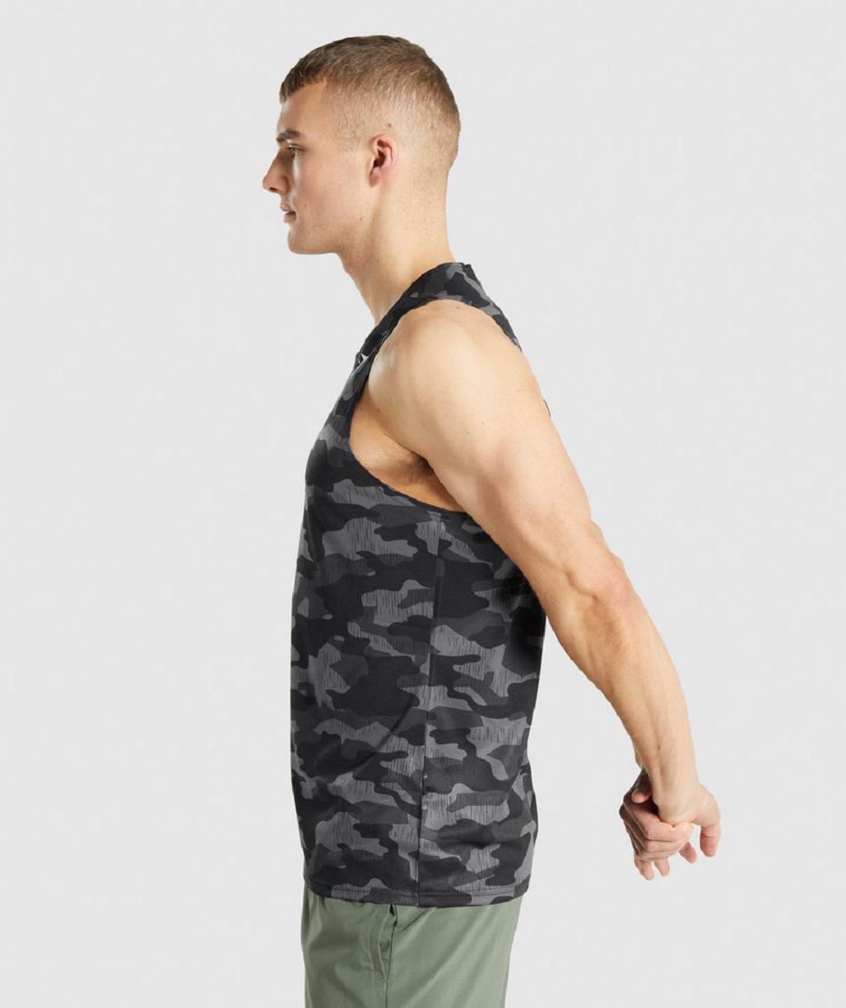 αμανικα μπλουζακια Gymshark Arrival ανδρικα γκρι | GR_IM7390