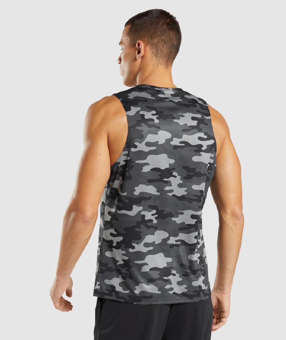 αμανικα μπλουζακια Gymshark Arrival ανδρικα γκρι | GR_QX3986